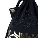 Black Attack Star Gold fashion backpack handmade