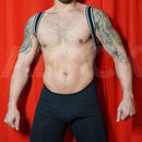 SINGLET ATTACK BLACK RAINBOW