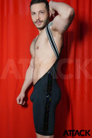 SINGLET ATTACK BLACK RAINBOW